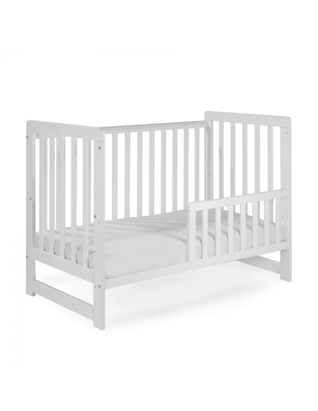 Support de mobile blanc pour lit bébé à barreaux