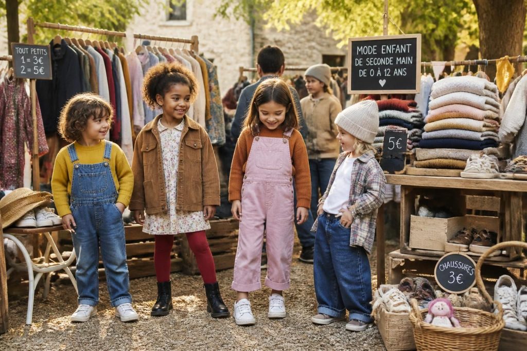 découvrez les meilleurs bons plans pour la mode de seconde main pour enfants : vêtements de qualité, astuces économiques et éco-responsables pour habiller vos petits avec style.