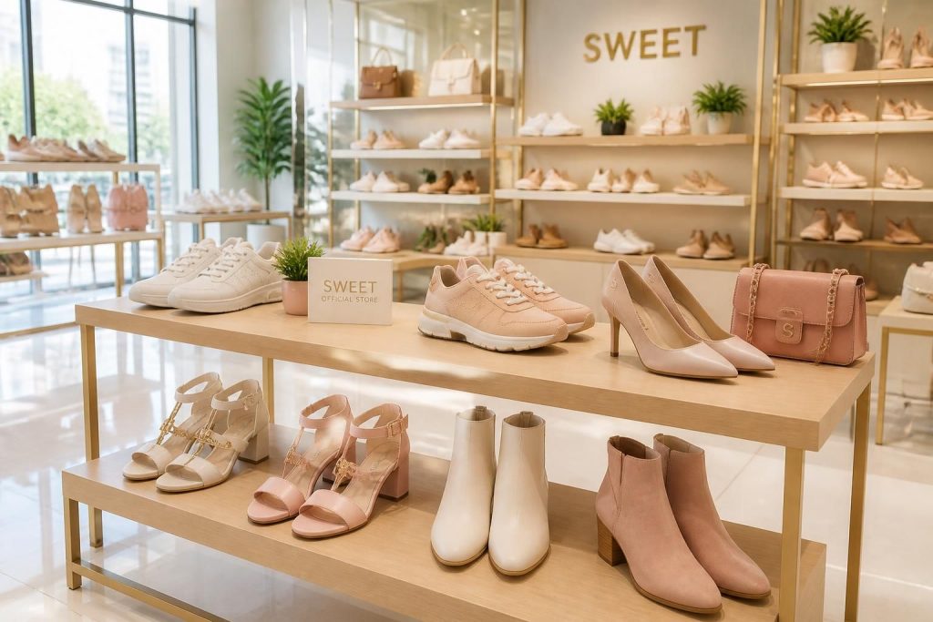 découvrez les chaussures sweet pour femme : explorez nos modèles tendance, nos collections exclusives et achetez directement sur la boutique officielle.