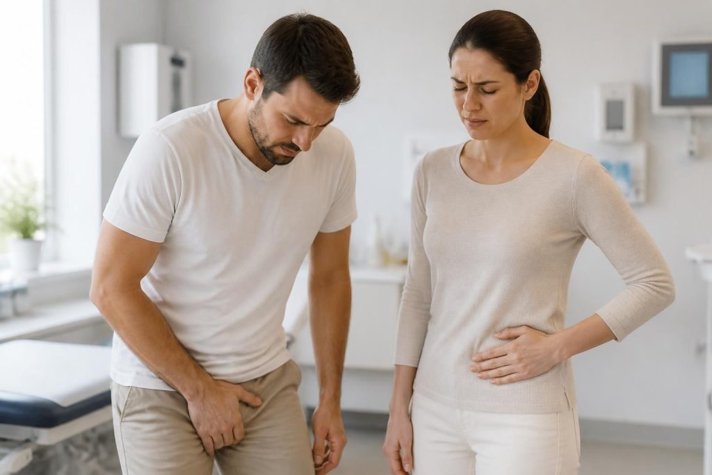 découvrez comment reconnaître les symptômes de la hernie inguinale chez l'homme et la femme, identifier la douleur et les signes pour une prise en charge rapide et efficace.