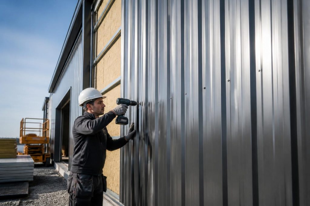 apprenez à poser un bardage bac acier vertical grâce à notre tutoriel complet et détaillé, pour une installation facile, rapide et durable.