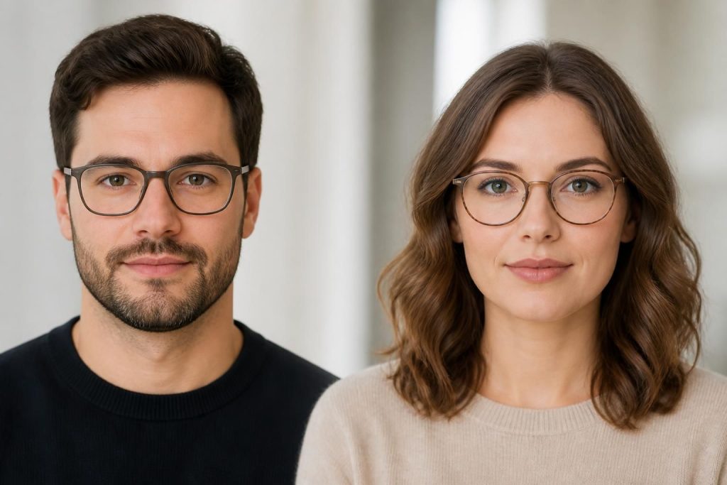 découvrez nos conseils pour choisir les lunettes idéales adaptées aux visages ronds, que vous soyez femme ou homme, afin de valoriser votre style et votre confort.